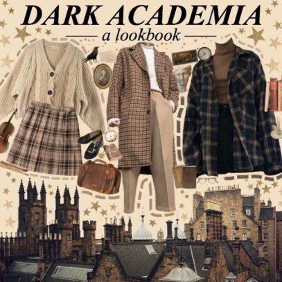 dark academia summer fashion