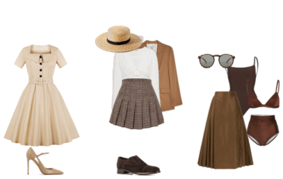 dark academia summer fashion