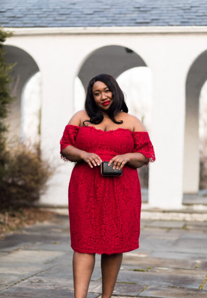 date night plus size outfit