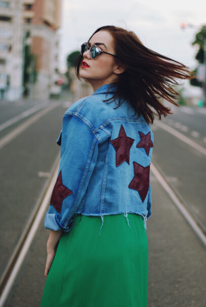 denim dress outfit summer casual