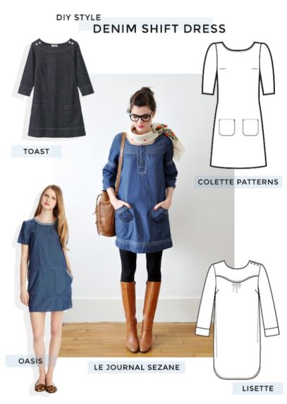 denim dress pattern