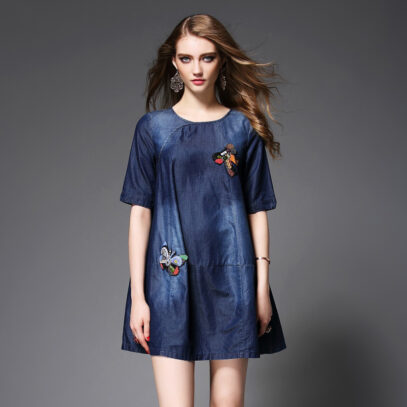 denim dress pattern