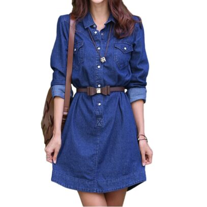 denim dresses for women casual summer