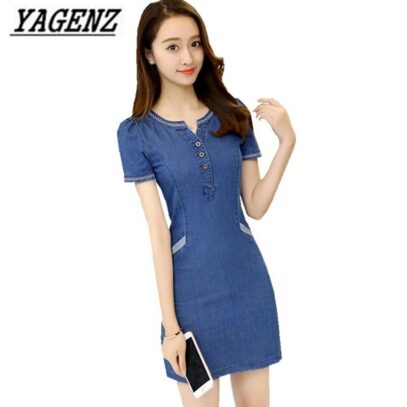 denim dresses for women casual summer