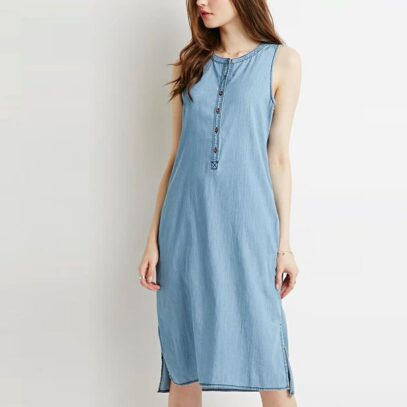 denim dresses for women casual summer