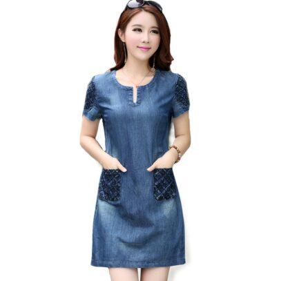 denim jean dress