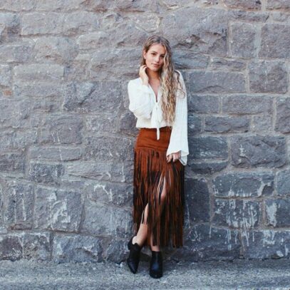 fall hippie outfits