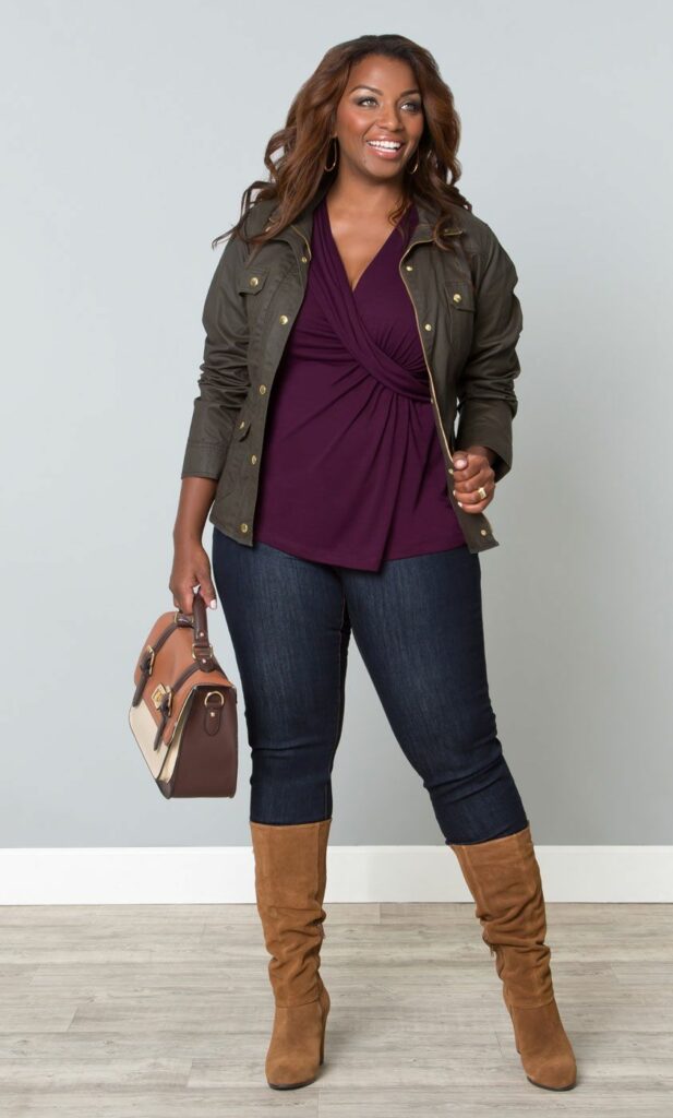 fall plus size outfits