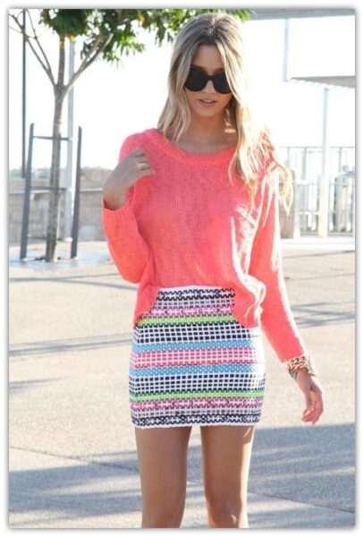 fitted skirt outfits