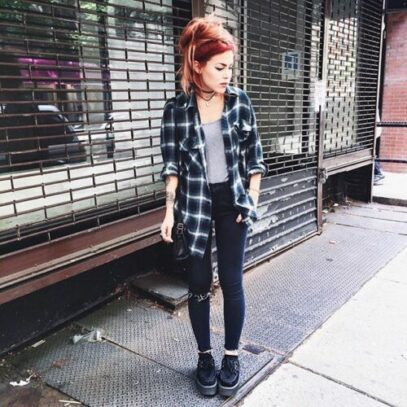 flannel outfits