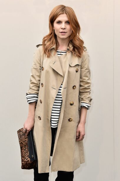 french trench coat parisian style