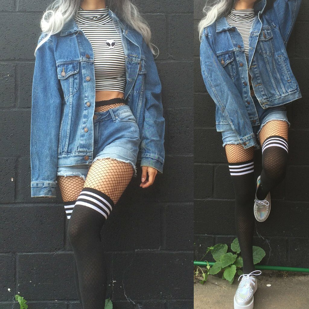 grunge chill outfits