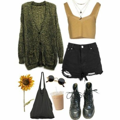 polyvore grunge outfits