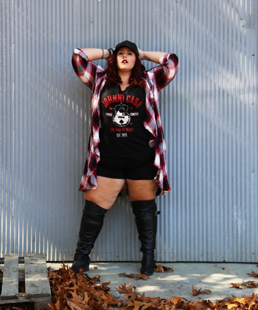 grunge plus size outfits