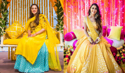 haldi outfit ideas