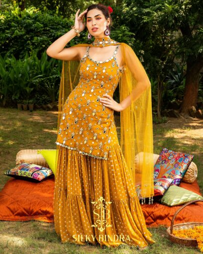 haldi outfit ideas