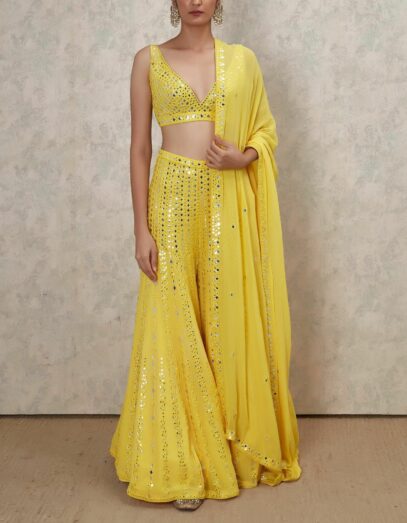 haldi outfit ideas