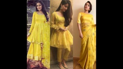 haldi outfit ideas