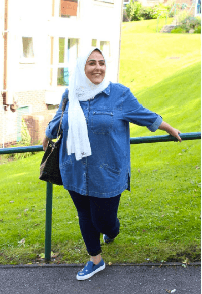hijab plus size outfit