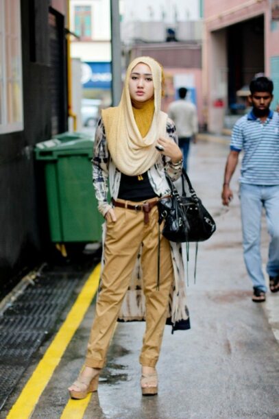 hijab street fashion