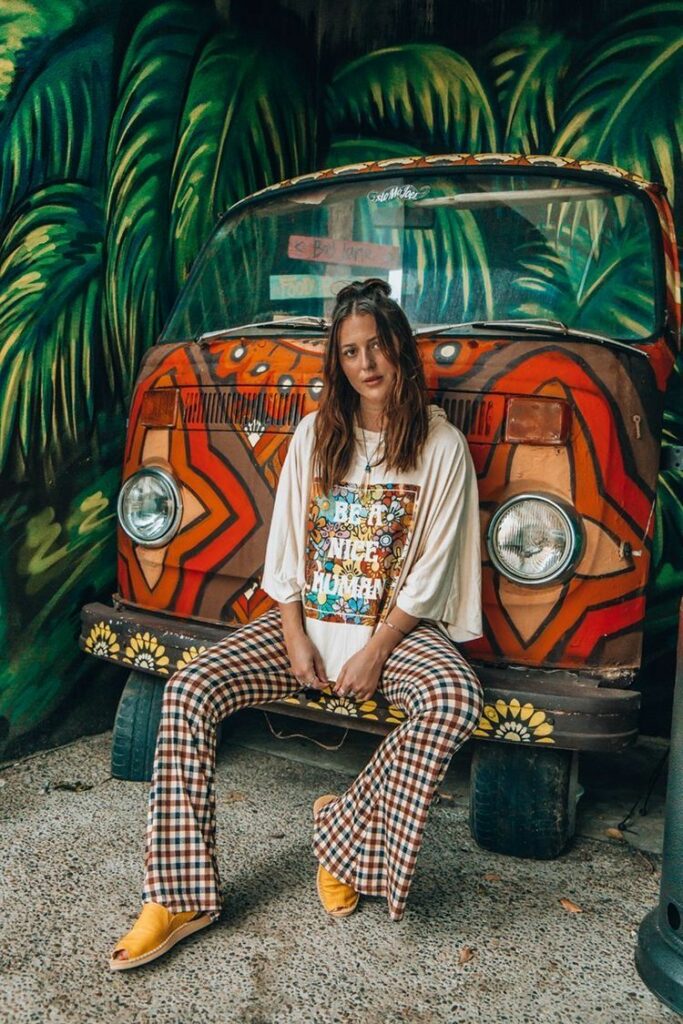hippie outfits 70s aesthetic