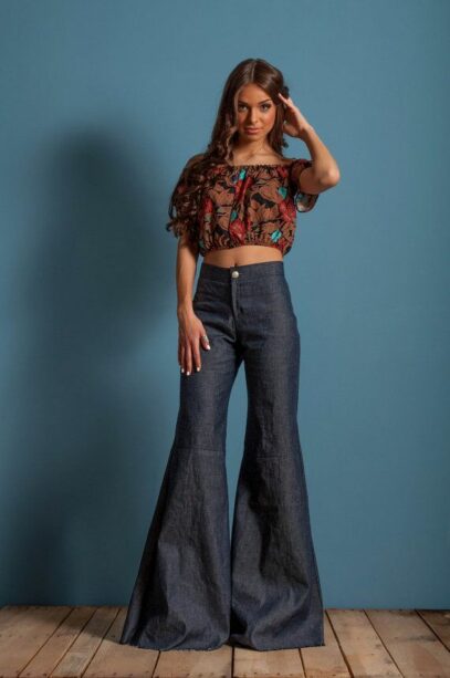 hippie outfits 70s bell bottoms