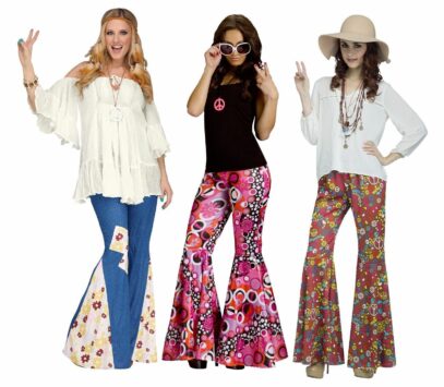 hippie outfits 70s bell bottoms