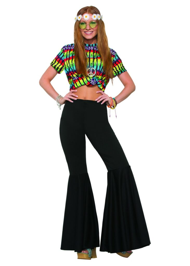 hippie outfits 70s bell bottoms