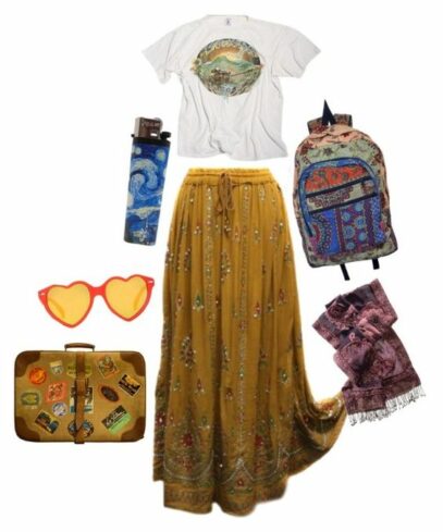 hippie outfits for school