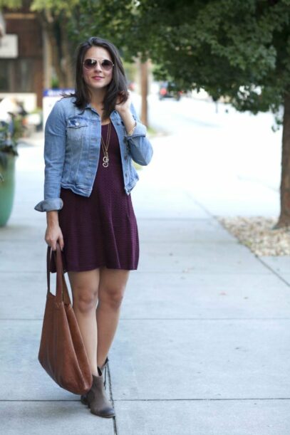 jean dress fall