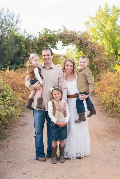 jean dress family pictures