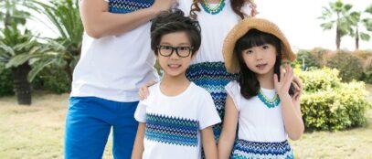 jean dress family pictures