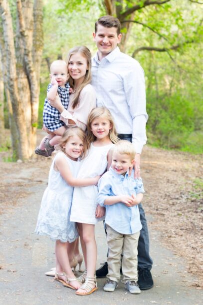 jean dress family pictures