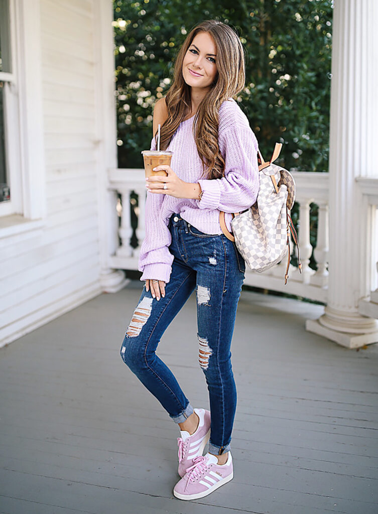 jean dress outfit spring