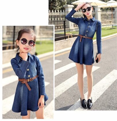jean dress outfit spring