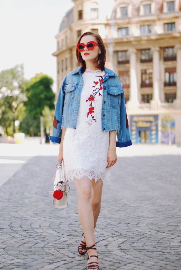 jean dress outfit summer