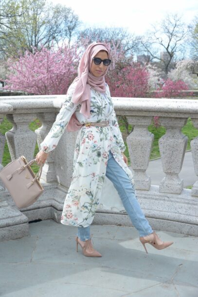 jeans dress hijab