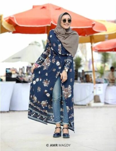 jeans dress hijab