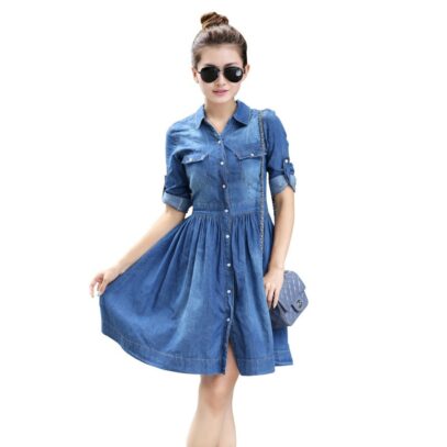 jeans dress summer