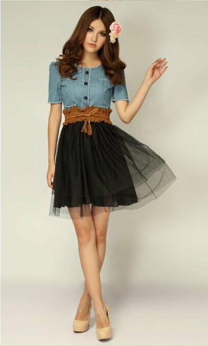 jeans dresses for women fashion