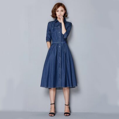 jeans dresses for women long