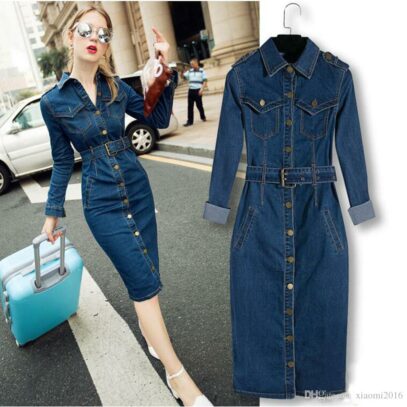 jeans dresses for women long