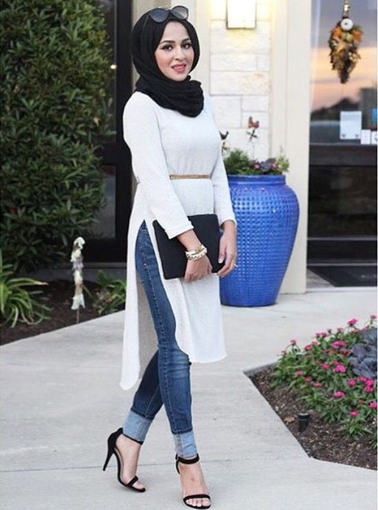 jeans dresses for women with hijab