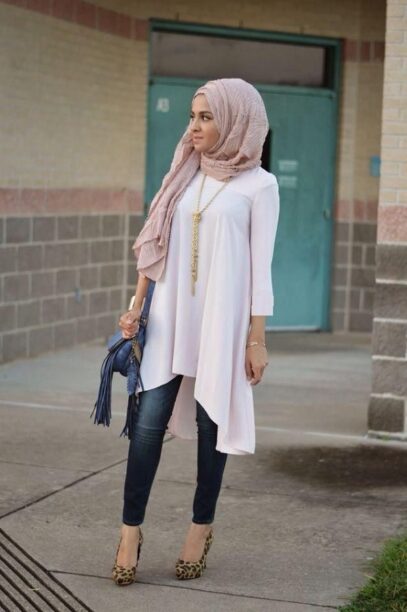 jeans dresses for women with hijab