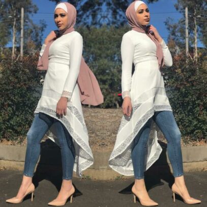 jeans dresses for women with hijab