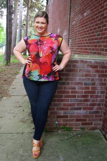 jeans plus size outfit