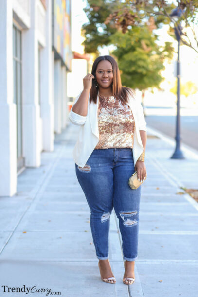 jeans plus size outfit