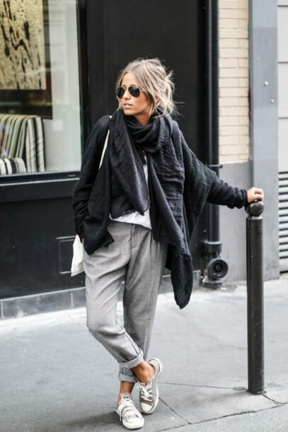 jogger pants outfit women street styles