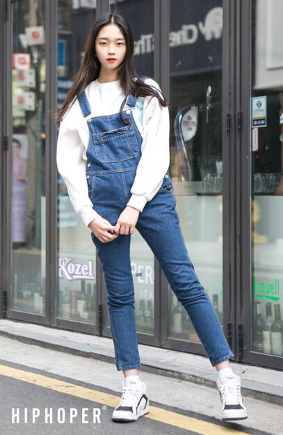 korean girl street fashion