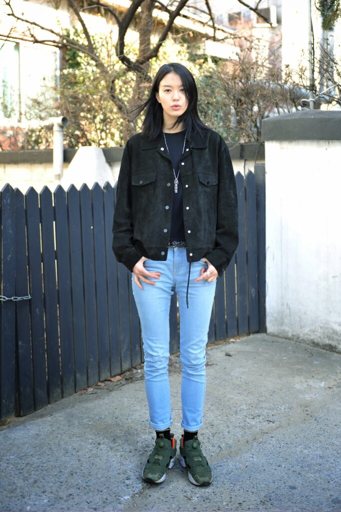 korean girl street fashion